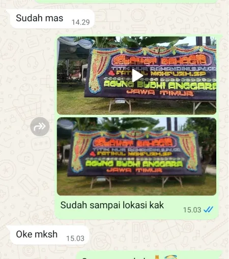 Pengiriman Papan Bunga Bintaro Jaya