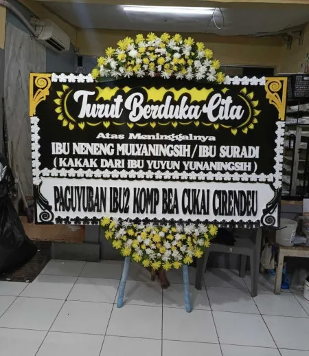 Papan Bunga Duka Bintaro Jaya
