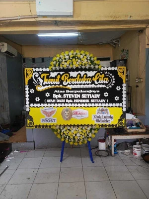 Papan Bunga di Bintaro Jaya