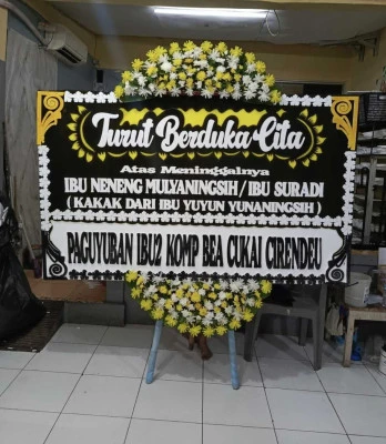Papan Bunga di Bintaro Jaya